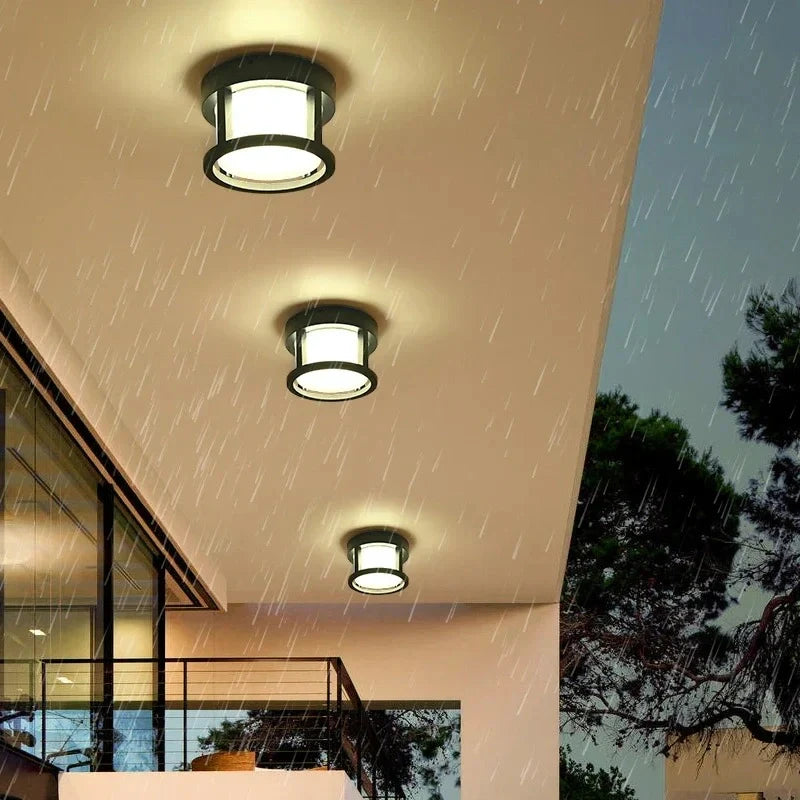 Geometric retro ceiling lights Luxury for corridor