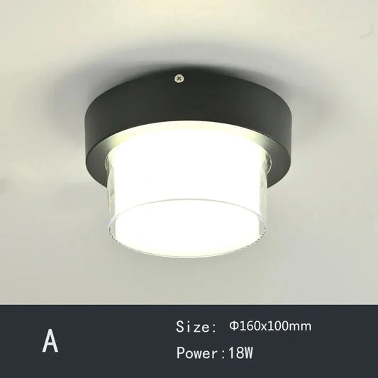 Geometric retro ceiling lights Luxury for corridor
