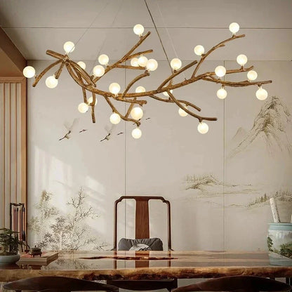 Creative Tree Twig Luxury Pendant