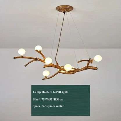 Creative Tree Twig Luxury Pendant