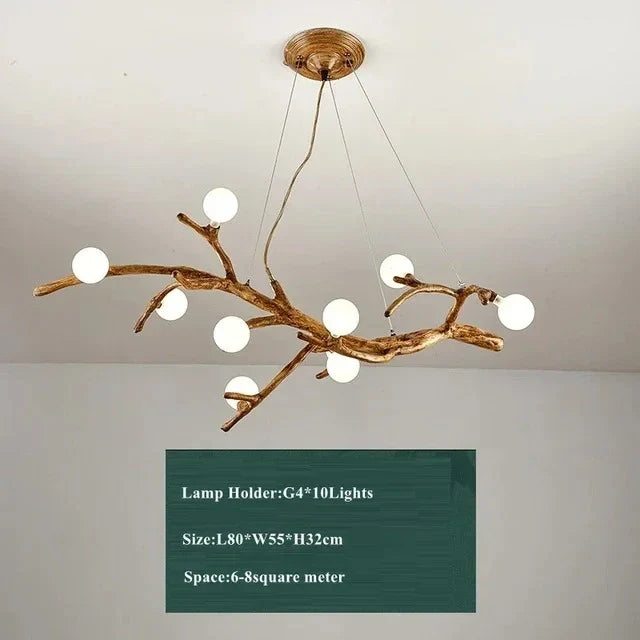Creative Tree Twig Luxury Pendant