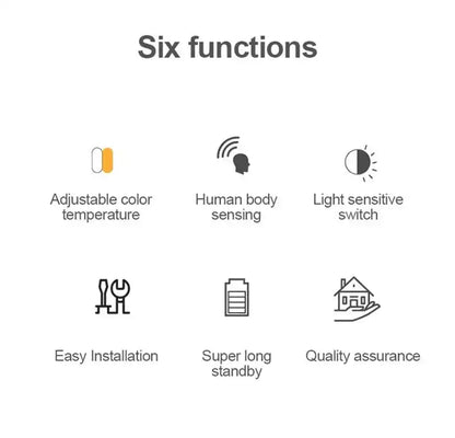 Zynella Sentinel: Wireless Motion-Sensing Magnetic Night Light