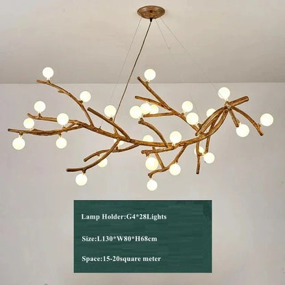 Creative Tree Twig Luxury Pendant