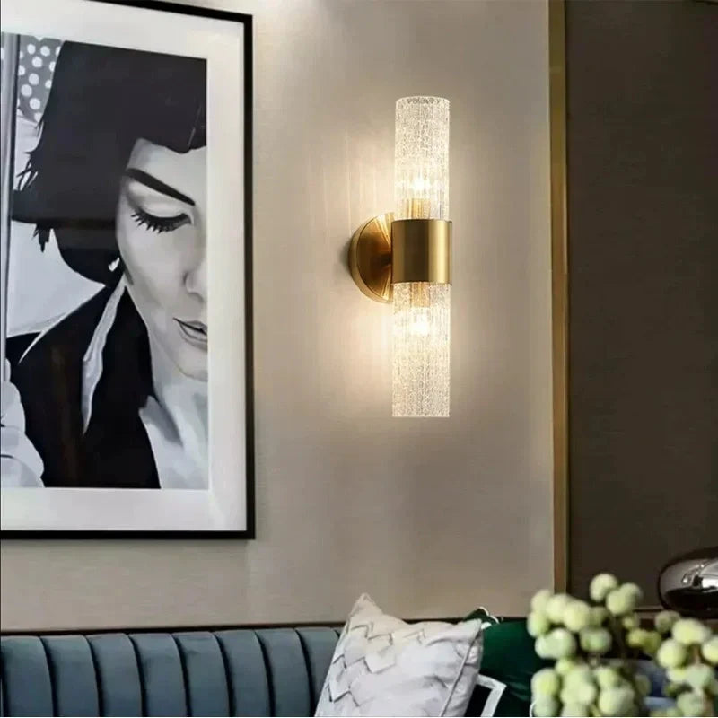 Fozia Modern Pole Wall Lamp