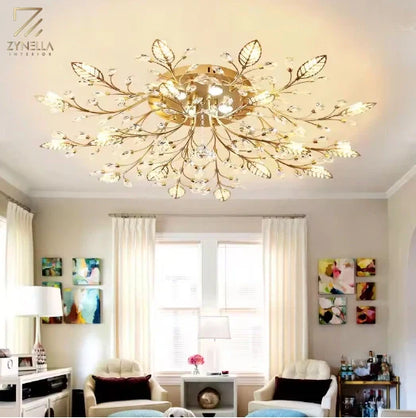 Flower Luxury Wall Chandelier
