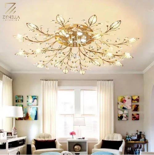 Flower Luxury Wall Chandelier