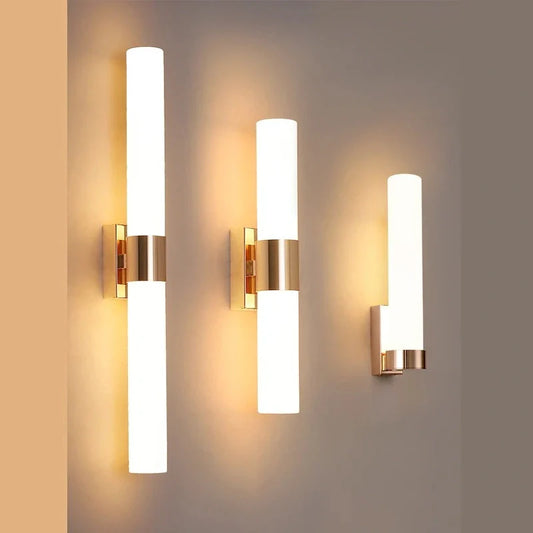 Fozia Modern Pole Wall Lamp