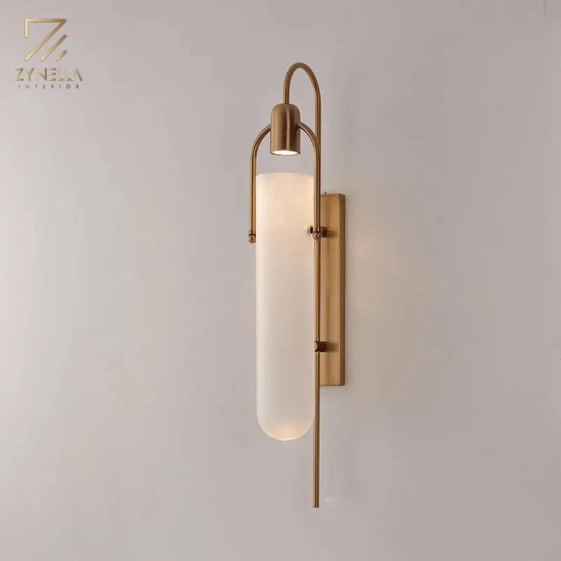 Ethereal Moon Marble Wall Lamp