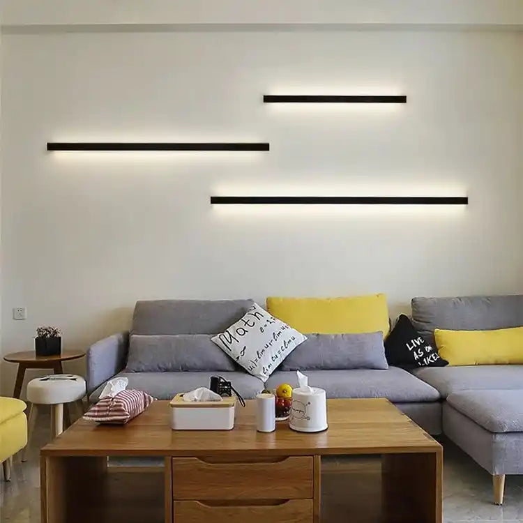 Zynella Linear Scepter: Slim Architectural LED Wall Sconce