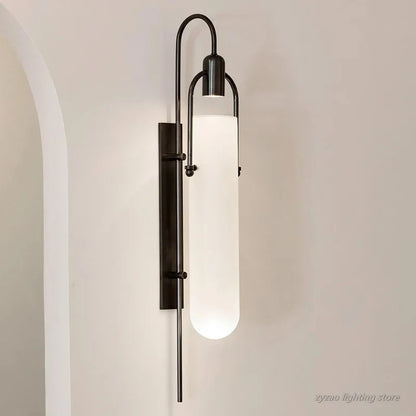 Ethereal Moon Marble Wall Lamp