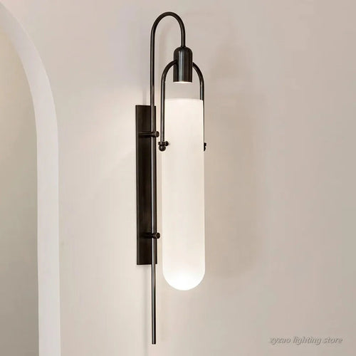 Ethereal Moon Marble Wall Lamp