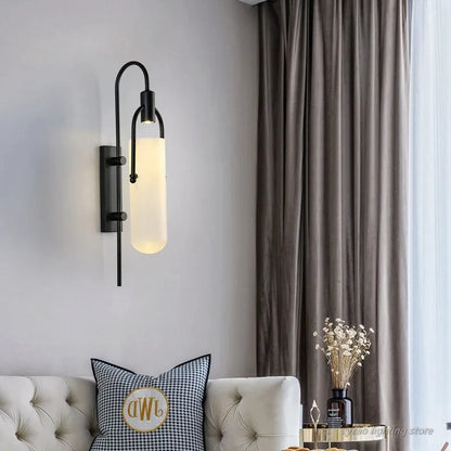 Ethereal Moon Marble Wall Lamp