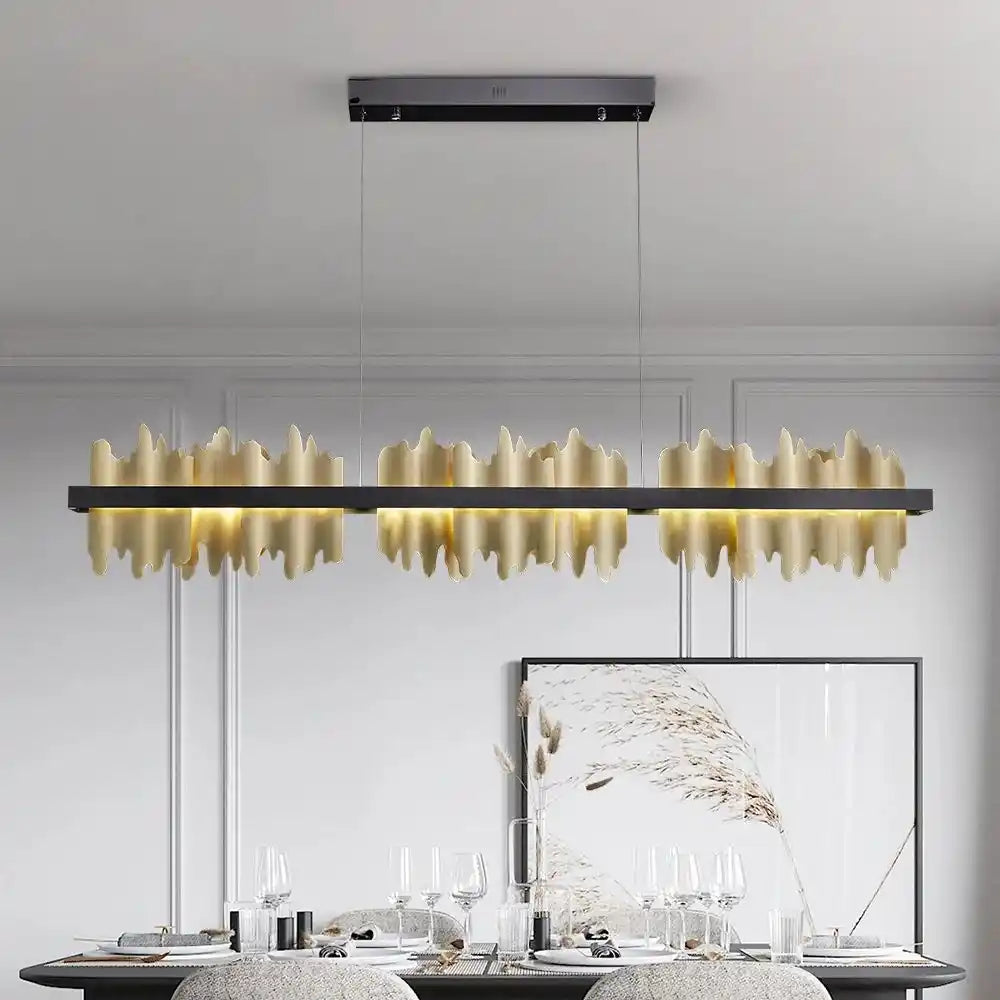Zynella Iceberg: Linear LED Architectural Chandelier