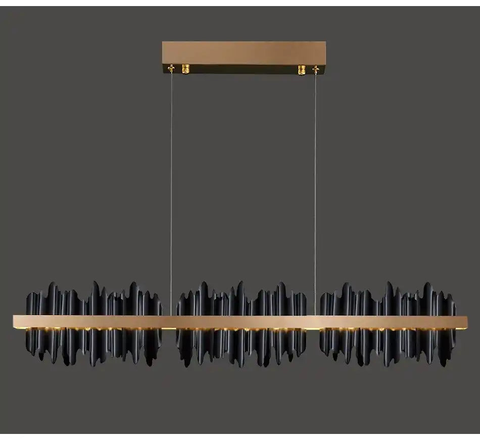 Zynella Iceberg: Linear LED Architectural Chandelier