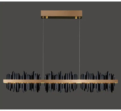 Zynella Iceberg: Linear LED Architectural Chandelier