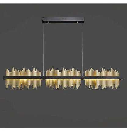Zynella Iceberg: Linear LED Architectural Chandelier