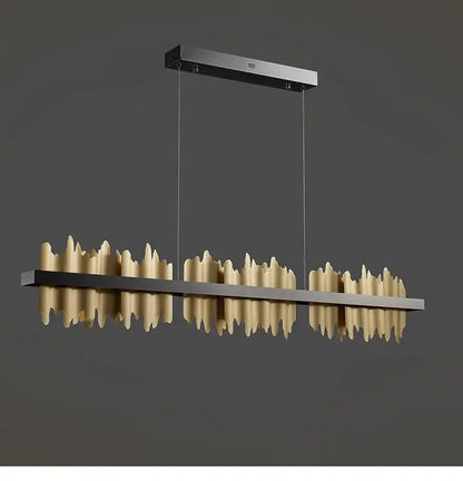 Zynella Iceberg: Linear LED Architectural Chandelier