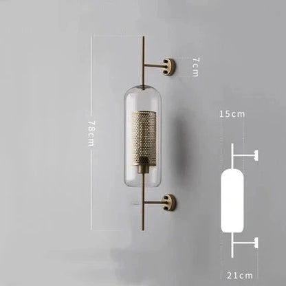 Elouise Modern Glass Lamp