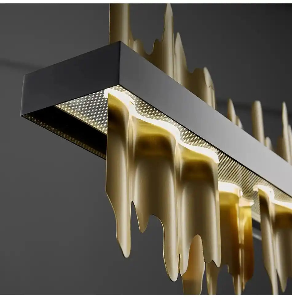 Zynella Iceberg: Linear LED Architectural Chandelier