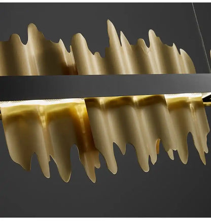Zynella Iceberg: Linear LED Architectural Chandelier