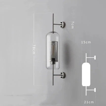 Elouise Modern Glass Lamp