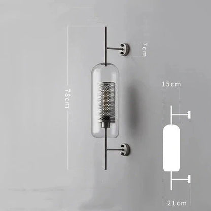 Elouise Modern Glass Lamp