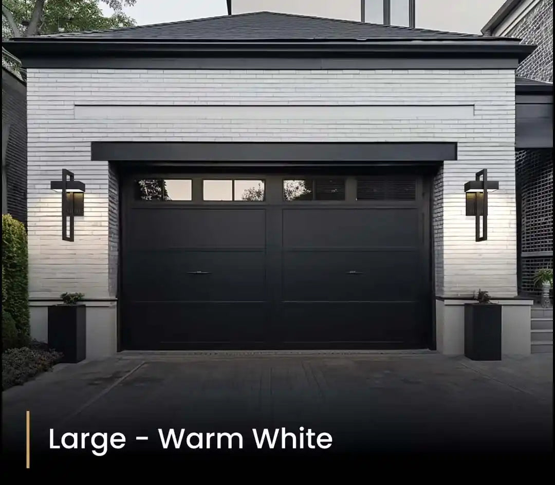 Zynella Titan: Modern Stainless Steel Outdoor Sconce (IP65 Waterproof)