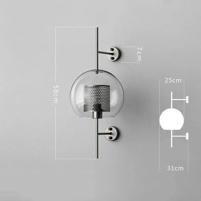 Elouise Modern Glass Lamp