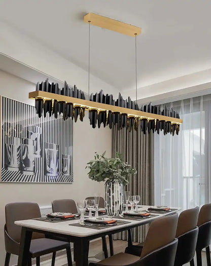 Zynella Iceberg: Linear LED Architectural Chandelier