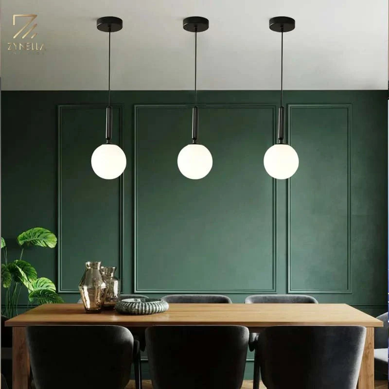 Black Castello Modern Pendant Light