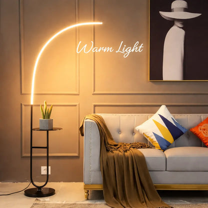 Klevin Marble Tray Modern Floor Lamp