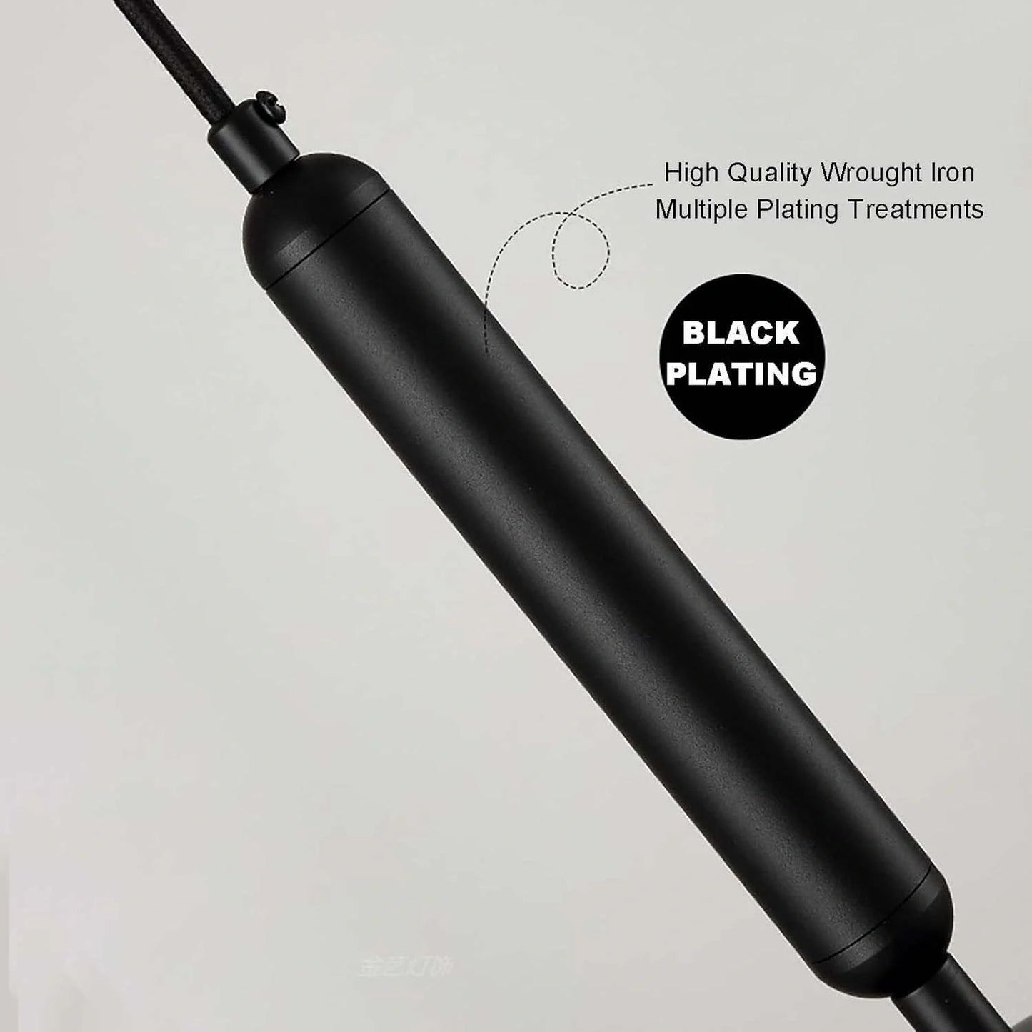 Black Castello Modern Pendant Light