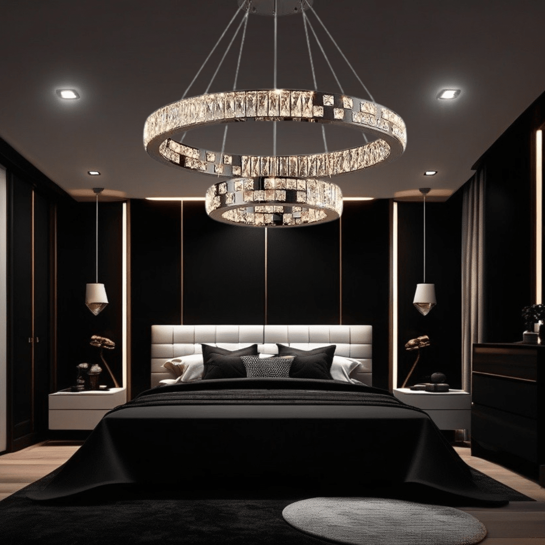 Grace Ring Modern Chandelier