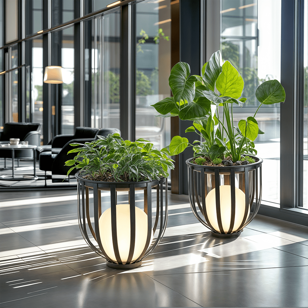 Zynella Flower Pot Table Lamp