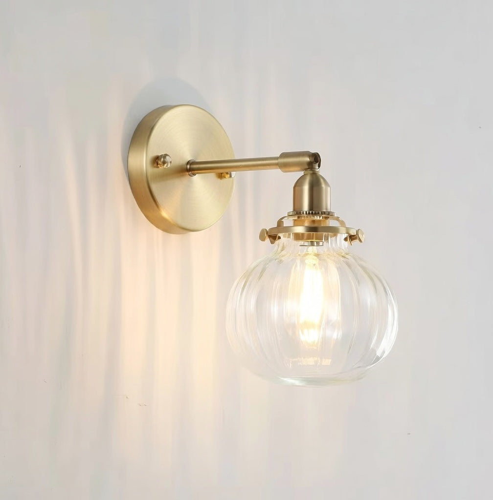 Orla Antique Glass Wall Lamp