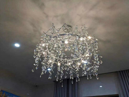 Zynella Chrome Branch Chandelier