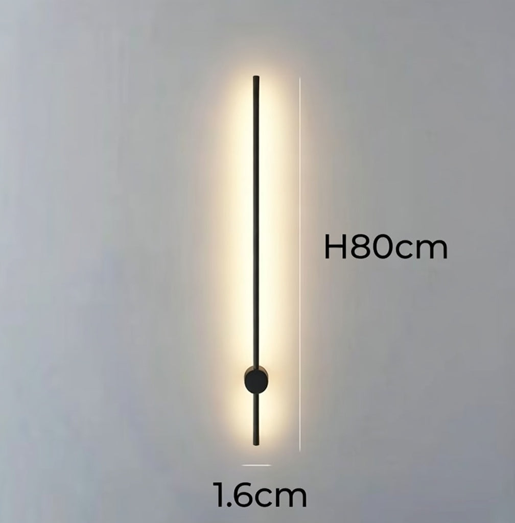 Bedroom modern brass wall lamp