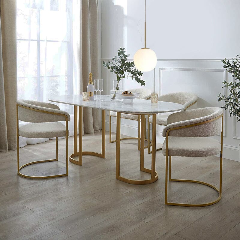 Astrid Scandinavian pendants Modern  Luxury Gold Frame Light Fitting - Zynella