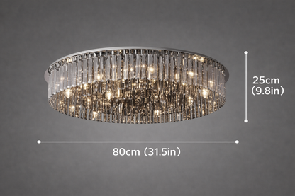 Martyn Elegant Crystal Glass Chandelier