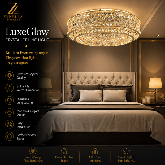 Ophelia Luxury Crystal Chandelier | Zynella Interior