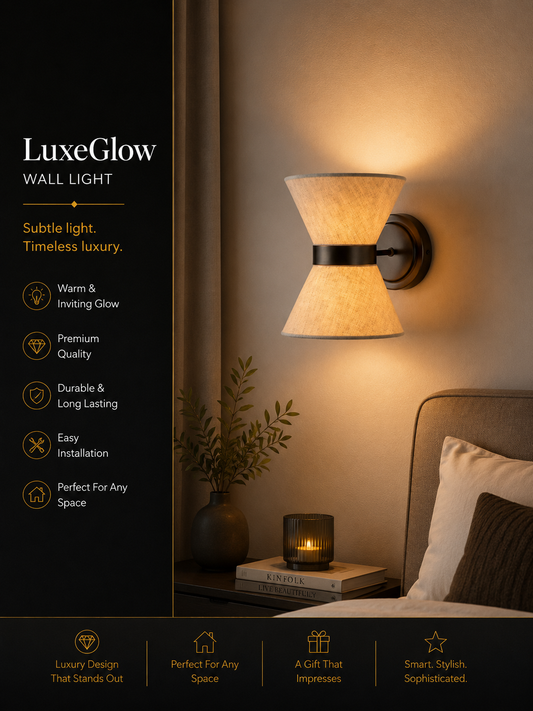 Nara Fabric Wall Lamp