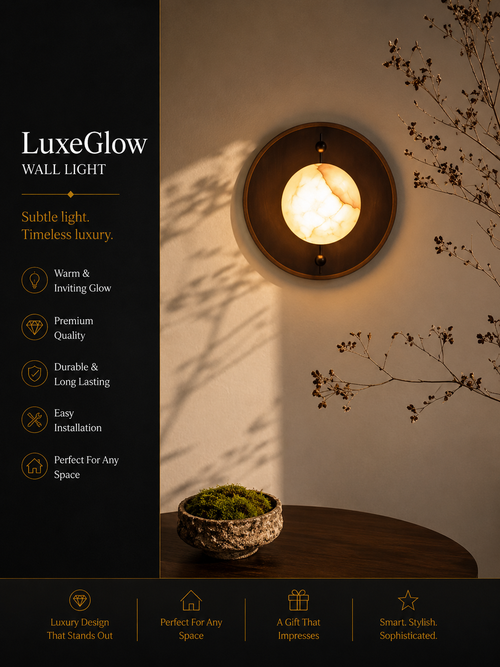Zynella Crescent Modern Wall Light