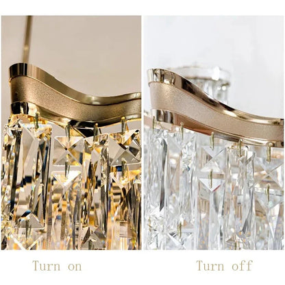 Contemporary crystal chandelier lighting