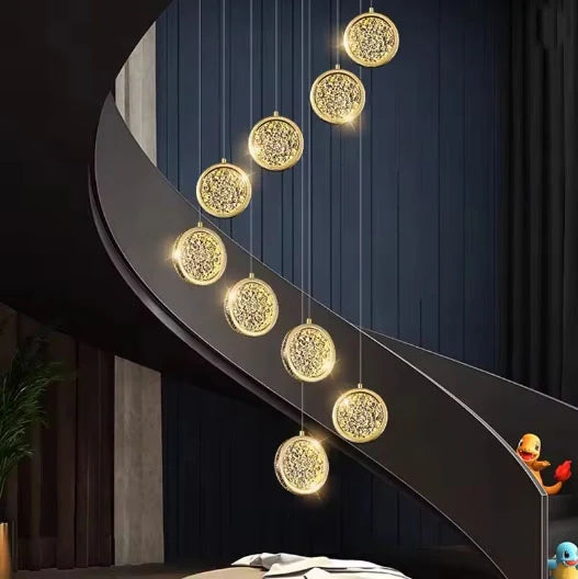 Crystal LED Nordic pendant lighting