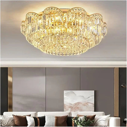 Crystal LED pendant chandelier design
