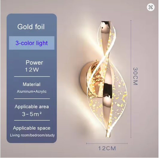 Zynella Nordic Modern LED Wall Lamp