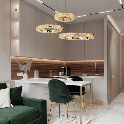 Grace Ring Modern Chandelier