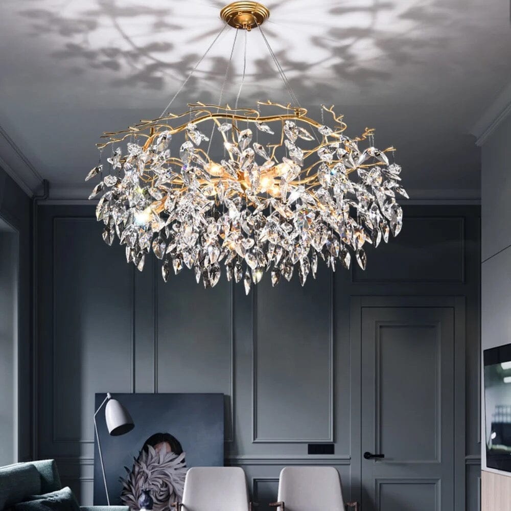 European Luxury Chandelier Modern  Handcrafted Artisan Ceiling Light - Zynella
