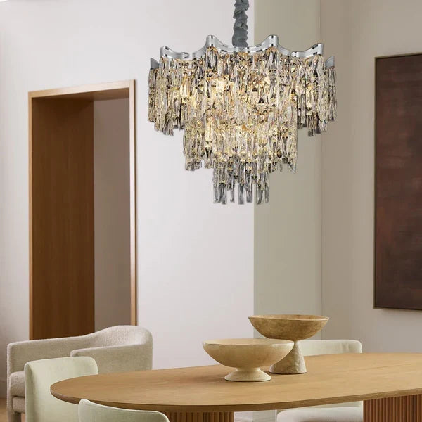 Decorative crystal hanging lamp