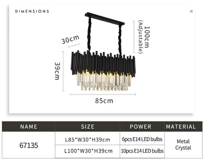 Maximus Crystal Chandelier Collection | Zynella Interior